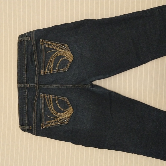 Apt Women Dark Blue Capri Jeans - Picture 9 of 9